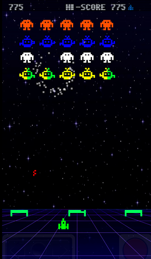 retro invaders ekran görüntüsü