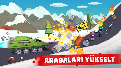 Zombie Derby: Pixel Survival ekran görüntüsü