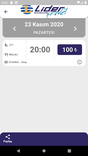 Lider Vip Travel ekran görüntüsü