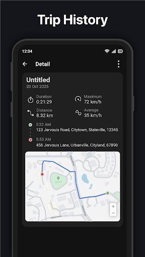 GPS Hız Göstergesi : Hız Ölçer ekran görüntüsü