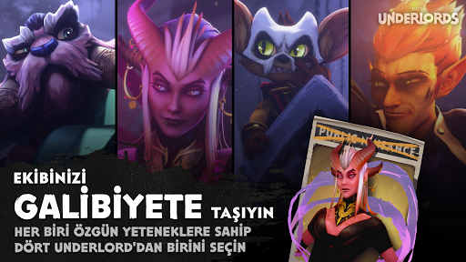 Dota Underlords ekran görüntüsü
