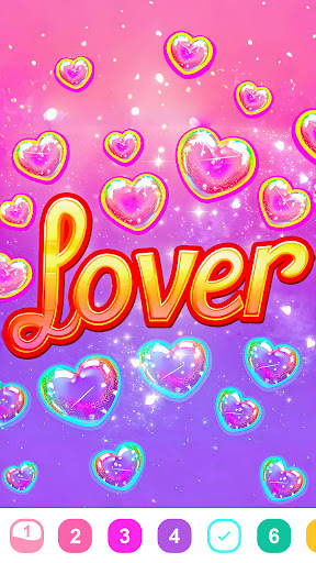 Love Color - Paint By Number ekran görüntüsü