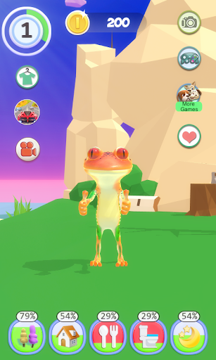 Talking Frog: My Virtual Pet ekran görüntüsü