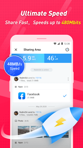 ShareKaro Lite: File Share App ekran görüntüsü