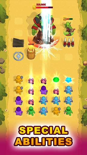 Color Heroes: Connect & Attack ekran görüntüsü