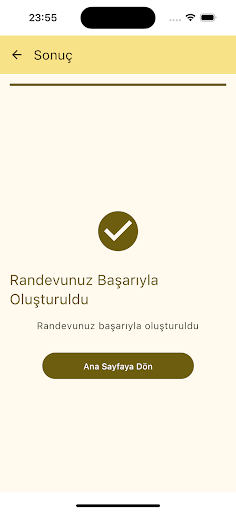 İÜ - Cerrahpaşa Mobil Randevu ekran görüntüsü