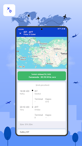 Uçuş Uygulaması - FareFirst ekran görüntüsü