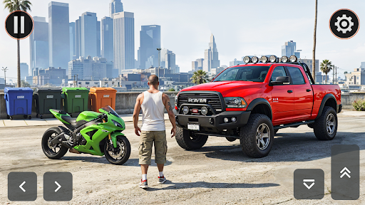 Offroad Prado araba sürüşü 3D ekran görüntüsü