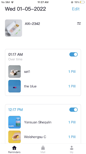 PillCalendar ekran görüntüsü