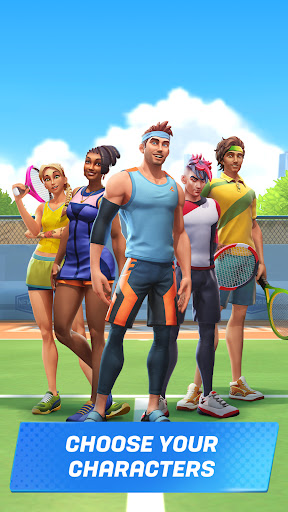 Tennis Clash: Çevrimiçi oyun ekran görüntüsü