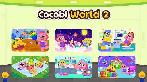 Cocobi World 2 -Kids Game Play ekran görüntüsü