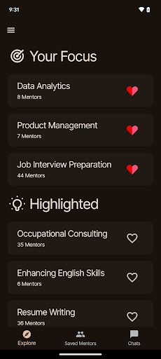 MentorIt ekran görüntüsü