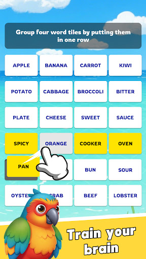 Word Association Sort: Puzzle ekran görüntüsü