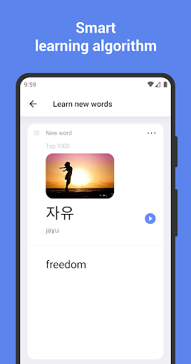 Learn Korean with flashcards! ekran görüntüsü