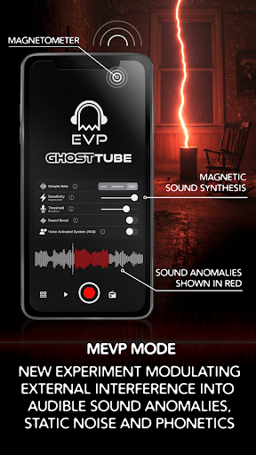 GhostTube EVP ekran görüntüsü