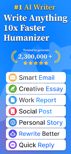 Daily AI Writer: Email, Letter ekran görüntüsü
