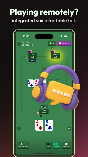 Poker 4 Friends: Chips of Fury ekran görüntüsü