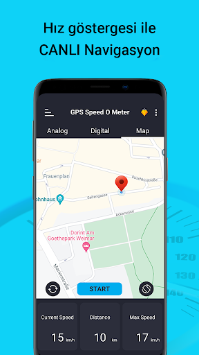 GPS HızGöstergesi-Hız İzleyici ekran görüntüsü