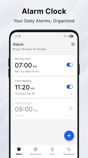 Simple Alarm Clock ekran görüntüsü
