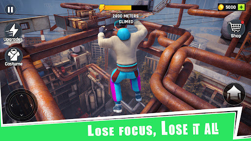 Going Up Rooftop - Parkour 3D ekran görüntüsü