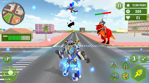 Truck Game - Car Robot Games ekran görüntüsü
