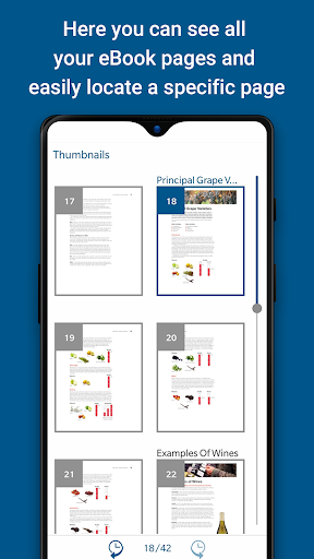 WSET eBooks ekran görüntüsü