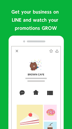 LINE Official Account ekran görüntüsü