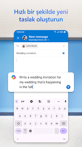 Microsoft Outlook ekran görüntüsü