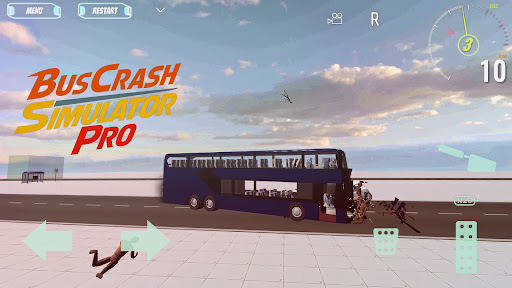 Bus Crash Simulator Pro ekran görüntüsü