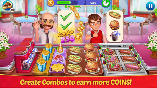 Restaurant Chef Cooking Games ekran görüntüsü