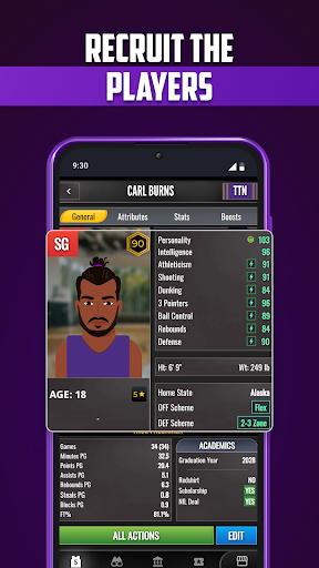 ULT College Basketball Coach ekran görüntüsü