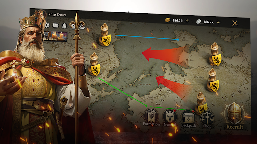 Grand War 4: Medieval Strategy ekran görüntüsü