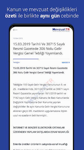 MevzuatTR ekran görüntüsü