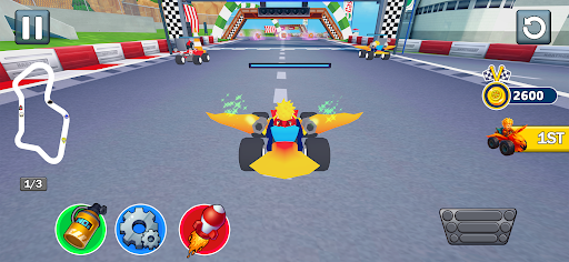 Real Go Kart Racing Games 3D ekran görüntüsü