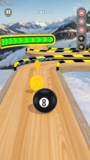 Sky Rolling Ball Run 3D ekran görüntüsü