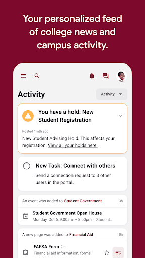 MyWashcoll Portal ekran görüntüsü