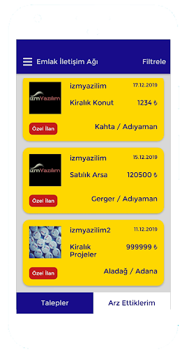 Emlak İletişim Ağı ekran görüntüsü