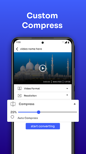 Convert & Compress Audio Video ekran görüntüsü
