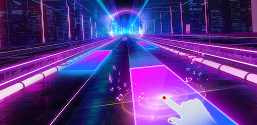 Beat Notes Cyber Music Game ekran görüntüsü