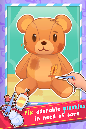 Plush Hospital Teddy Bear Game ekran görüntüsü