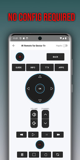Remote for Bestar tv ekran görüntüsü