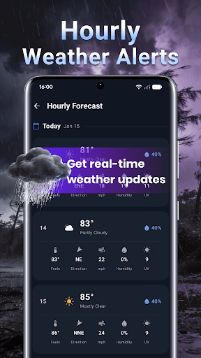 Weather Now: Forecast & Radar ekran görüntüsü