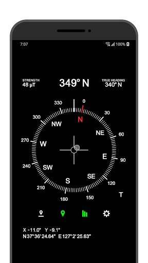 Accurate Compass ekran görüntüsü