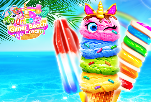 Rainbow Unicorn Ice Cream ekran görüntüsü