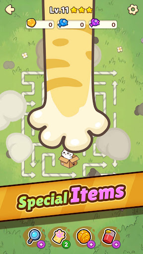 Cat Rescue: Arrow Puzzle ekran görüntüsü