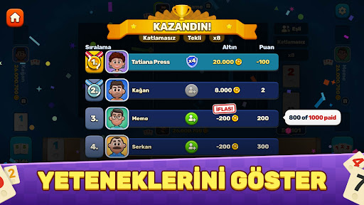 Vuvy 101 Yüzbir Okey ekran görüntüsü