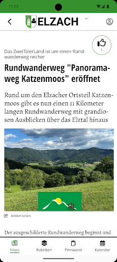Stadt Elzach ekran görüntüsü