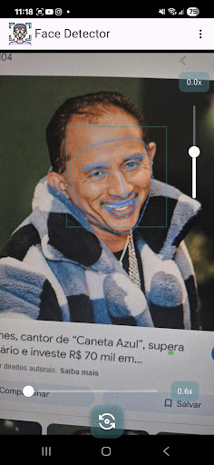 Face Detector - DF MLKIT ekran görüntüsü