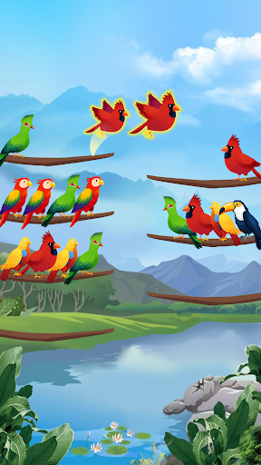 Bird Sort - Color Puzzle ekran görüntüsü