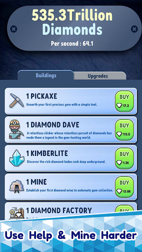 Gem Clicker ekran görüntüsü